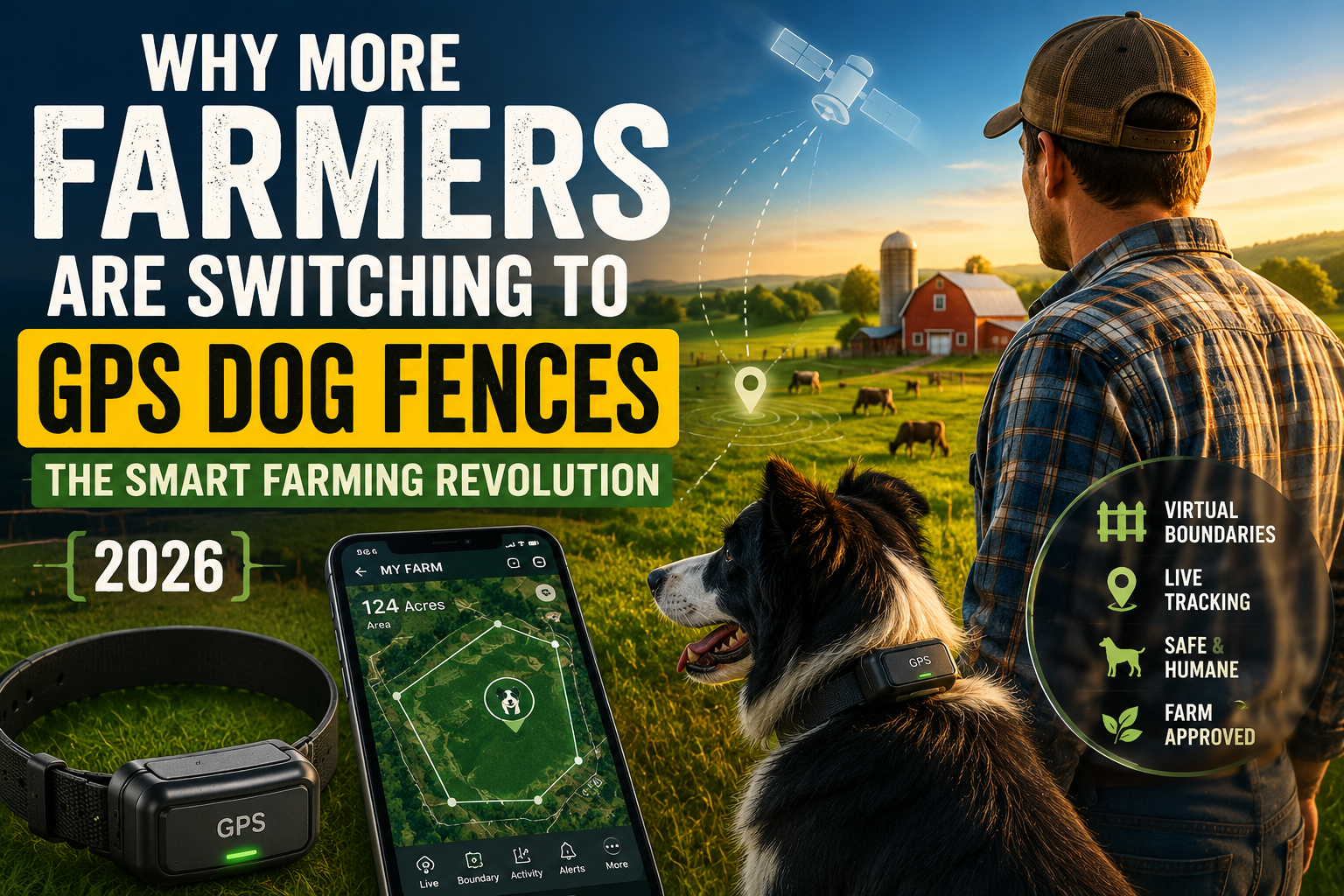 Why More Farmers Are Switching to GPS Dog Fences (2026) The Smart Farming Revolution Why More Farmers Are Switching to GPS Dog Fences (2026) The Smart Farming Revolution
